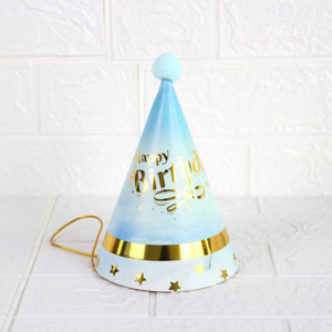 Laste vikerkaare sünnipäevamüts Värvilised mütsid Mütsid Armsad Paberpallid Kummist peopidu Mütsid Festivali Laste peokaunistused