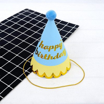 Bērnu 1. dzimšanas dienas ballītes dekorācija 1 gadu veca kroņa puika meitene, 1 pirmās dzimšanas dienas cepure, bērnu dušas piederumi