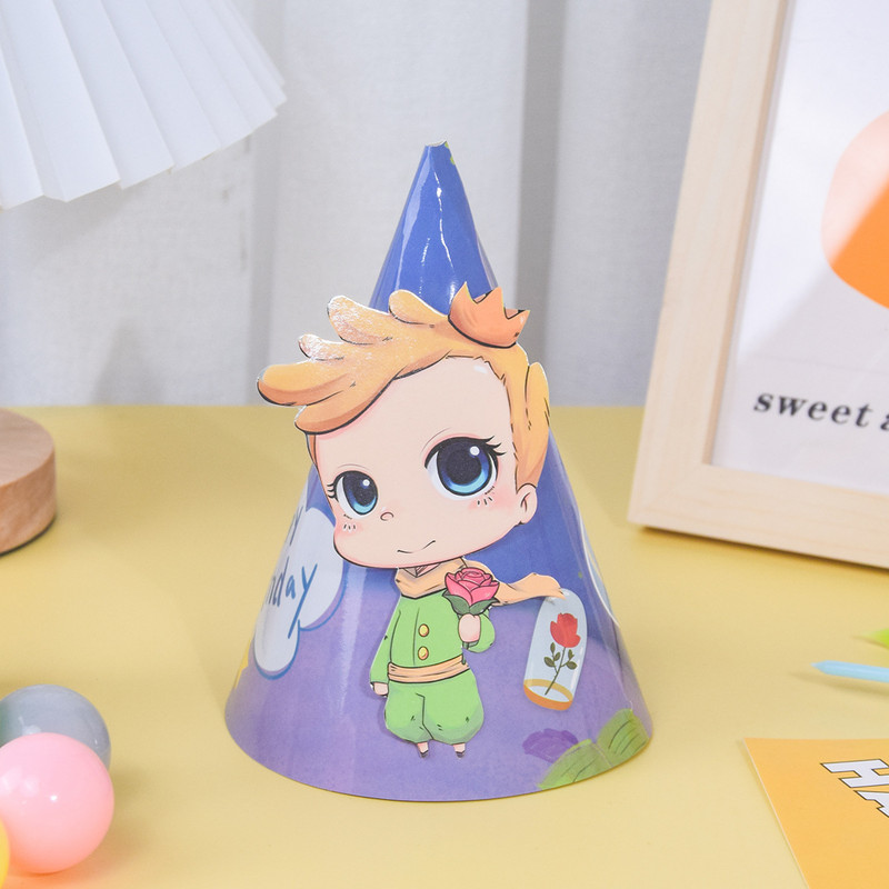 Princ jednorog Crtić Medvjed Šešir za rođendansku proslavu Dinosaur Ljubičasti zec Aaimal Heroj Dječak Djevojčica Pribor za dotjerivanje za dječji dan