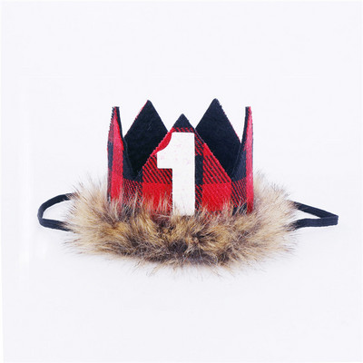 1 buc. Crăciun fericit La mulți ani, petrecere pentru copii, copil sălbatic, 1 2 3 ani, coroană, bentiță, pălărie, ziua de naștere, baby shower, prima zi de naștere