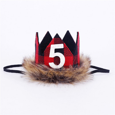 1 buc. Crăciun fericit La mulți ani, petrecere pentru copii, copil sălbatic, 1 2 3 ani, coroană, bentiță, pălărie, ziua de naștere, baby shower, prima zi de naștere