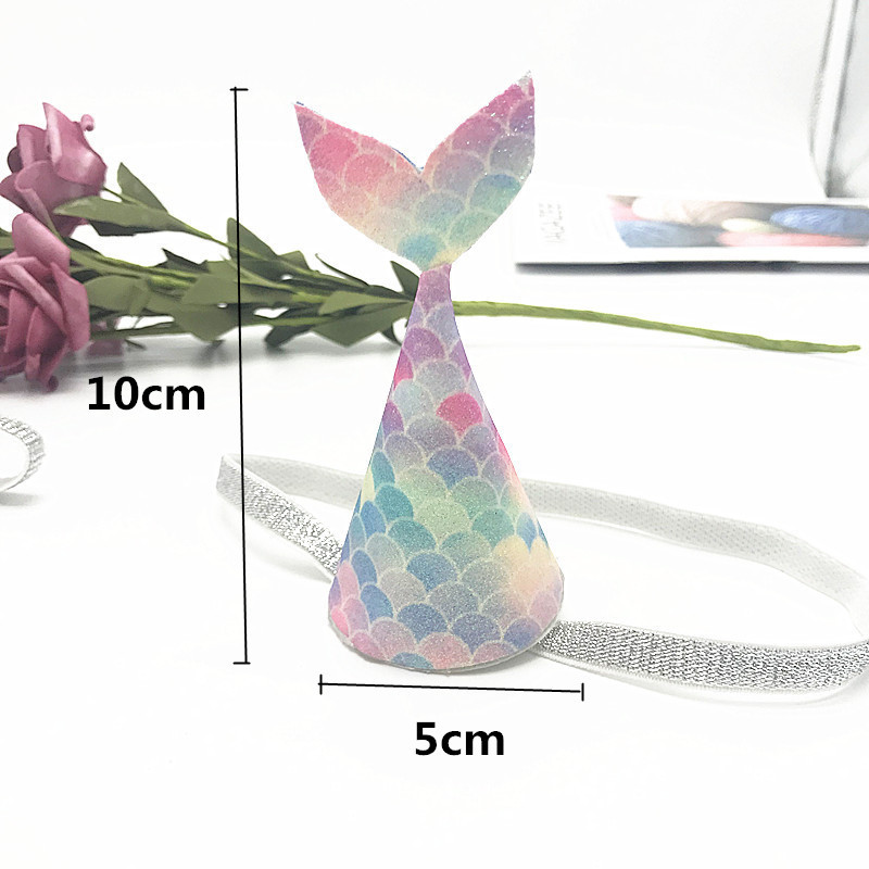 Παιδική ουρά ψαριού με παγιέτα, κοριτσίστικη κοριτσίστικη κεφαλή Αξεσουάρ μαλλιών για πάρτι γενεθλίων