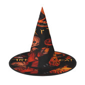 Trick Or Treat 4 Halloweeni müts Naljakas nõid Kleit Halloween Cap