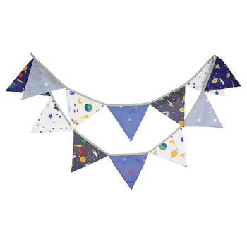 3,3 μέτρα/12 σημαιάκια sailor logo βαμβακερό ύφασμα Σημαία Διακόσμηση για πάρτι γενεθλίων Πανό Κουτσάκι για παιδιά