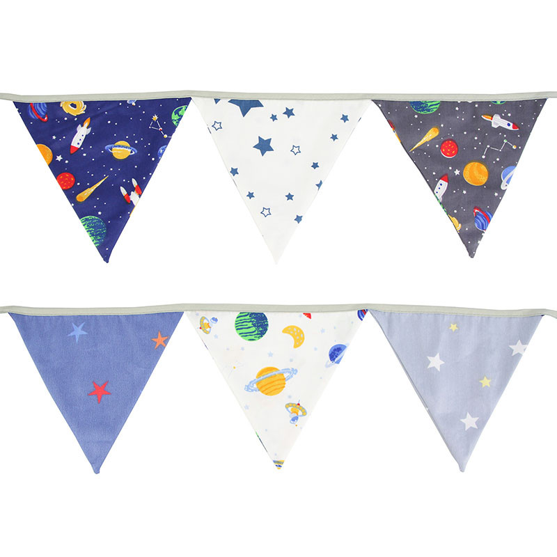 3,3 meetrit/12 vimplit meremehe logoga puuvillane kangas Lipp Sünnipäevapeo kaunistus Bänner Kimp lastele