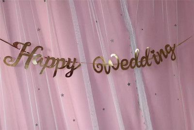 Just Married White Banner Ρουστίκ Γιρλάντα Διακόσμηση Τραπεζιού Γάμου Vintage Εκδηλώσεις Προμήθειες Mrs Car Decor