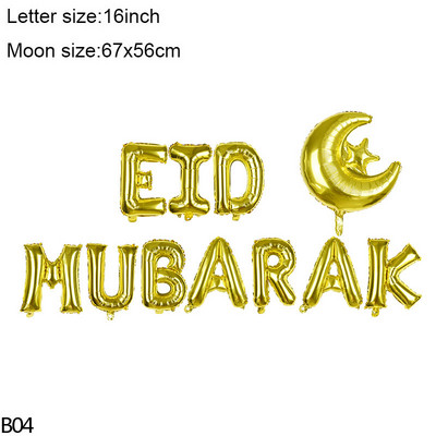 Kuldne Eid Mubaraki bänner Seinale riputatav Ramadan Kareem Paberist vanik EID lipufestival Bunting islami moslemi Mubaraki kaunistus