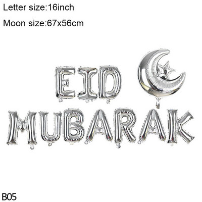 Kuldne Eid Mubaraki bänner Seinale riputatav Ramadan Kareem Paberist vanik EID lipufestival Bunting islami moslemi Mubaraki kaunistus