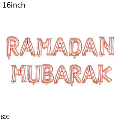 Kuldne Eid Mubaraki bänner Seinale riputatav Ramadan Kareem Paberist vanik EID lipufestival Bunting islami moslemi Mubaraki kaunistus