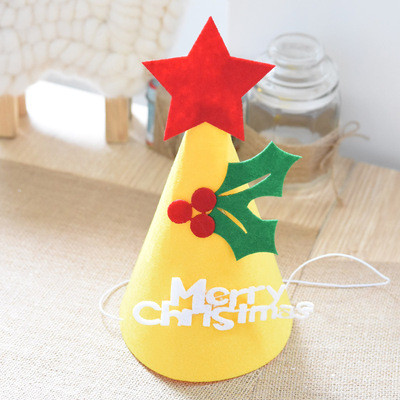 Τσόχα ύφασμα κινούμενα σχέδια Άγιος Βασίλης Χιονάνθρωπος Χριστουγεννιάτικο Καπέλο Παιδικό Καπέλο Καπέλο Ενηλίκων Χριστουγεννιάτικη διακόσμηση Πρωτοχρονιάς Διακόσμηση πάρτι