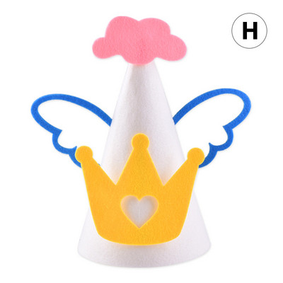 ins Παιδικό κίτρινο λουλούδι καπέλο γενεθλίων Little Daisy Party Καπέλο Baby Shower Καπέλα Λευκό Χρόνια Πολλά Smile Headband