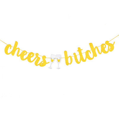 Decorat nunta Mireasa va fi Decorat pentru petrecere burlacilor Banner cu sclipici Accesorii pentru decorare pentru dus de nunta