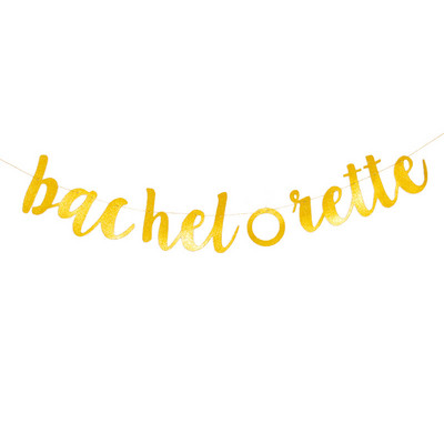 Decorat nunta Mireasa va fi Decorat pentru petrecere burlacilor Banner cu sclipici Accesorii pentru decorare pentru dus de nunta