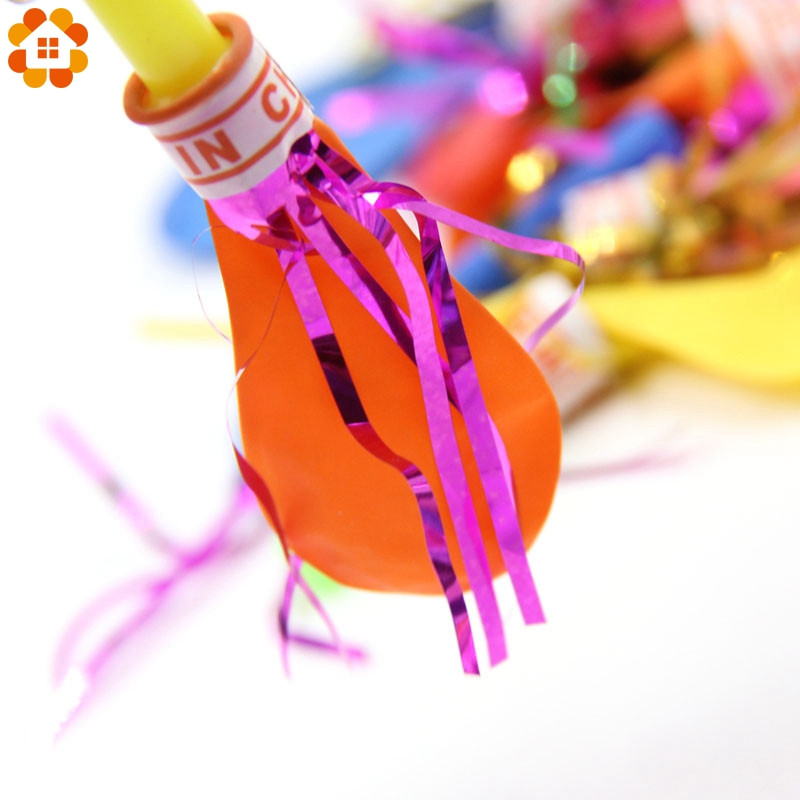 50 vnt. Spalvingi švilpimo drakonas su balionu, skirtas vaikams gimtadienio vakarėliui, papuošimai, žaislai, reikmenys vaikams