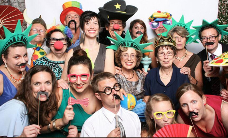 30 τμχ/σετ Unicorn Party Photo Booth Props Rainbow Unicornio One 1st First Birthday Party Decoration Party Favor Supplies