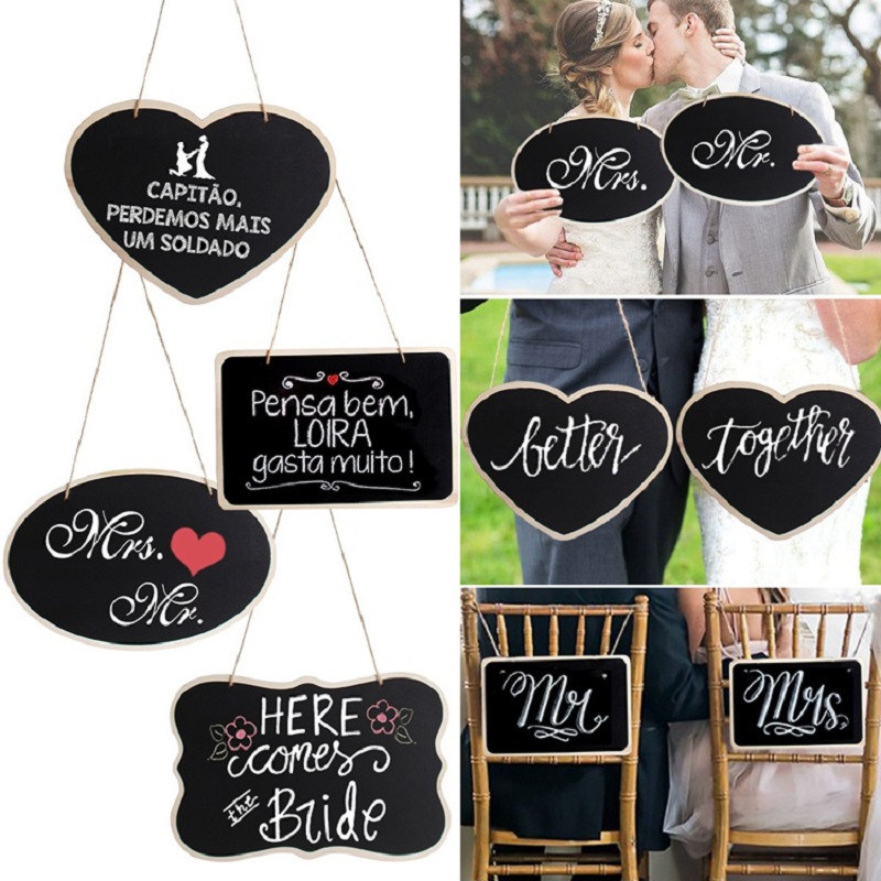Mr Mrs Just Married Fun Photo Booth Recuzită Mireasă Decorare nuntă Cabina foto Nupțială Duș Eveniment Party Supplies