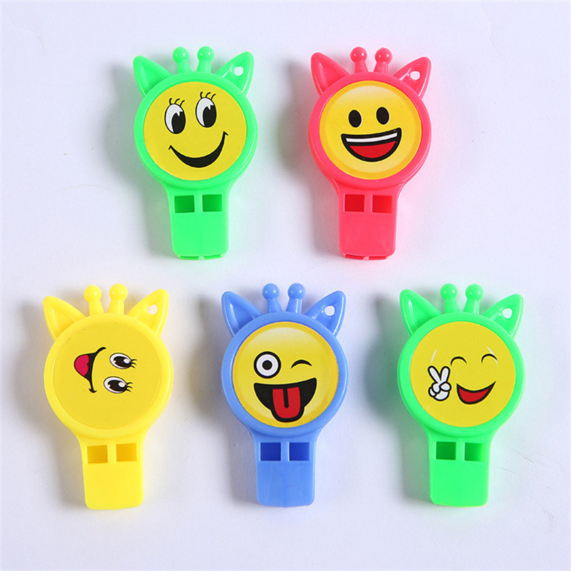 20 tk Multikas Rõõmsa näoga Jalgpall Ragbi Vile Müra tekitaja Lastele sünnipäevakingitused Külalispeole soosib Cheerleading mänguasju Pinata Fill