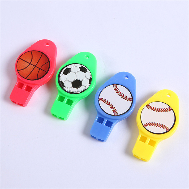 20 tk Multikas Rõõmsa näoga Jalgpall Ragbi Vile Müra tekitaja Lastele sünnipäevakingitused Külalispeole soosib Cheerleading mänguasju Pinata Fill