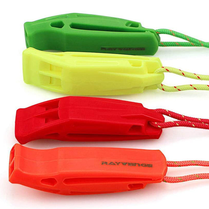 RAYVENGE saugos švilpukas su virvele, skirtas plaukiojimui valtimis, baidarėmis, avariniu išgyvenimu, gelbėjimo liemene, gelbėjimo signalizacija, plaukimu, jūros sportu