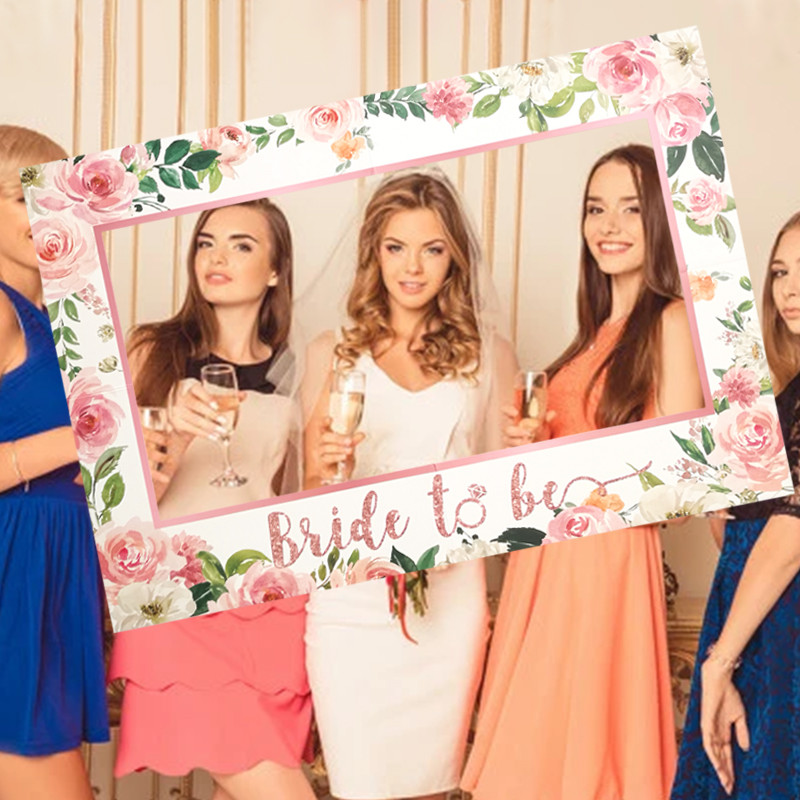 1 τεμ. Bride To Be Photo Booth Props Πλαίσιο Κότα Bachelorette Διακόσμηση πάρτι Bridesmaid Bridal Shower Wedding Photobooth Props Supplies