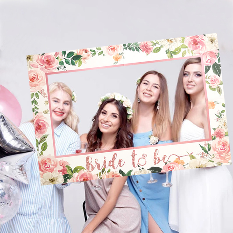 1 τεμ. Bride To Be Photo Booth Props Πλαίσιο Κότα Bachelorette Διακόσμηση πάρτι Bridesmaid Bridal Shower Wedding Photobooth Props Supplies