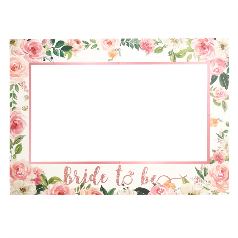 1 τεμ. Bride To Be Photo Booth Props Πλαίσιο Κότα Bachelorette Διακόσμηση πάρτι Bridesmaid Bridal Shower Wedding Photobooth Props Supplies