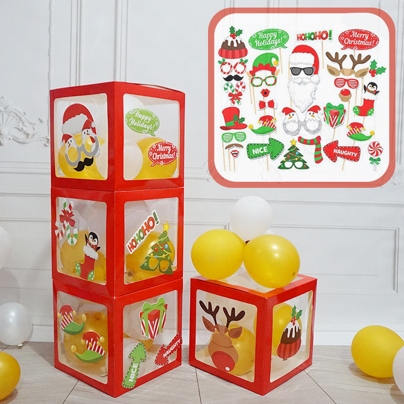 Recuzită pentru cabină foto de Crăciun Mască pentru ochelari cabină foto 2022 Cadou de Crăciun Crăciun Fericit Decor pentru acasă Carnaval Petrecere Anul Nou