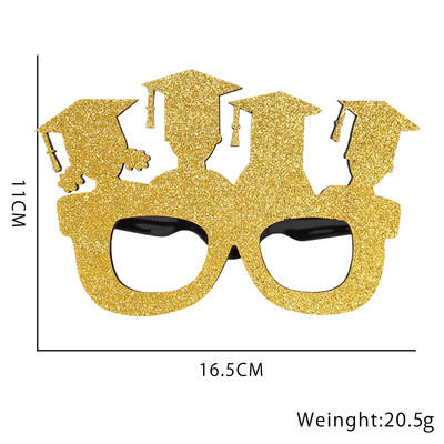 Decoratiuni pentru petrecerea de absolvire 2022 Sărbătoare Liceu Decorare de absolvire Ochelari Fotografie pentru petrecere Rezită foto graduacion