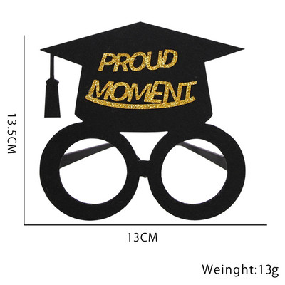 Decoratiuni pentru petrecerea de absolvire 2022 Sărbătoare Liceu Decorare de absolvire Ochelari Fotografie pentru petrecere Rezită foto graduacion