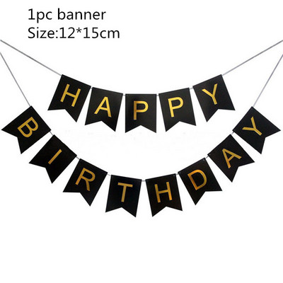 18 30 40 50 60. Születésnapi Party fotó kellékek Fekete arany fotófülke kellékek Felnőtteknek Boldog születésnapot Léggömbök Party dekorációs kellékek