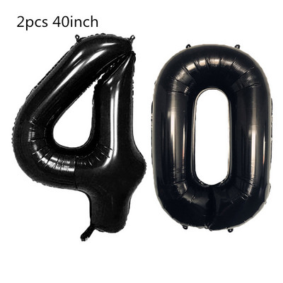 18 30 40 50 60. Születésnapi Party fotó kellékek Fekete arany fotófülke kellékek Felnőtteknek Boldog születésnapot Léggömbök Party dekorációs kellékek