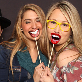 20 τεμ./Σετ για ενήλικες Funny Lip Mouth DIY Photobooth Props Διακόσμηση γάμου DIY Photo Booth Διακοσμήσεις για πάρτι γενεθλίων