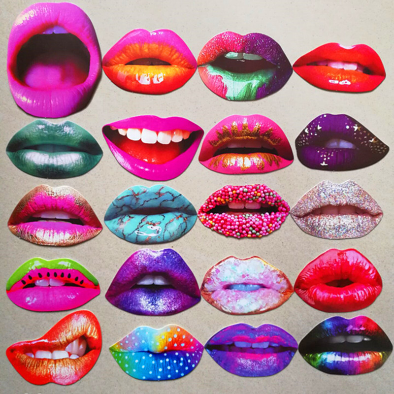 20 τεμ./Σετ για ενήλικες Funny Lip Mouth DIY Photobooth Props Διακόσμηση γάμου DIY Photo Booth Διακοσμήσεις για πάρτι γενεθλίων