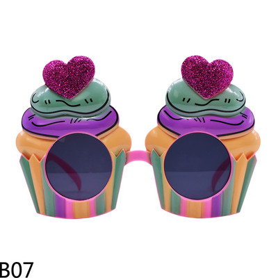 La mulți ani Ochelari amuzanți, drăguț, noutate, lumânare, ochelari de vedere, ochelari de soare pentru petrecerea din Hawaii, pentru copii, recuzită pentru cabina foto