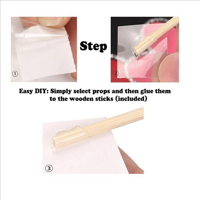 36db Fotófülke kellékek Aranyos Vicces Barkácsmaszk Szemüvegek Bajusz ajak Boton Photobooth Kellékek Születésnapi Esküvői Party kellékek