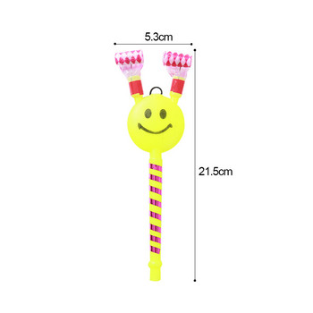 5PCS/Pack Smiley Face Blowout Whistles Сватбени консумативи Сувенири за детски партита за рожден ден Noice Maker Toys Goody Bags Pinata Wacky Toy