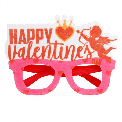 Ochelari unisex Creativ unic, stiluri multiple, decor cu litere de dragoste, ramă de ochelari de Ziua Îndrăgostiților pentru dans