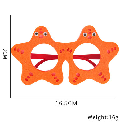 Ochelari pentru ziua de naștere sirenă de vară Accesorii de decorare pentru petreceri hawaiene
