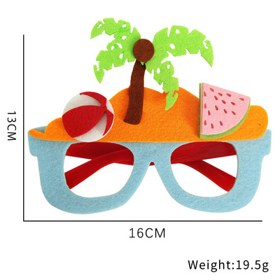 Ochelari pentru ziua de naștere sirenă de vară Accesorii de decorare pentru petreceri hawaiene