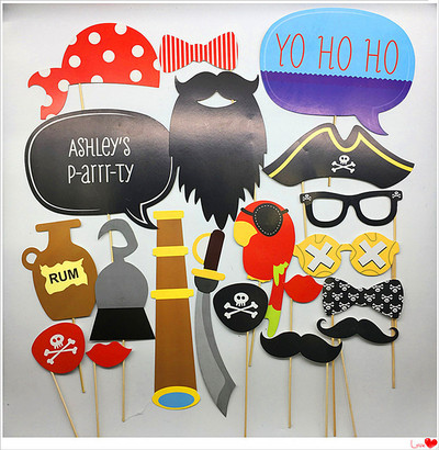 Amuzant Halloween Party Photo Booth Recuzită DIY Mustață Buze Ochelari Măști Horror Fantomă Licență Foto Booth Decorare petrecere de Paște