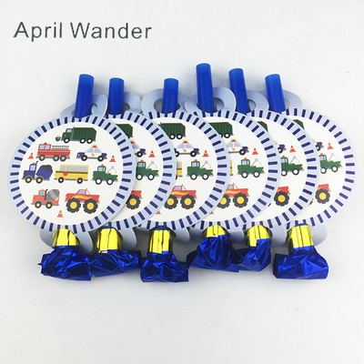 12tk/partii Multifilm Jalgpalliteemalised Viled Lastepidu Multifilm Blowing Dragon Blowout Beebi sünnipäevapidu Dekoratsioon ja tarvikud