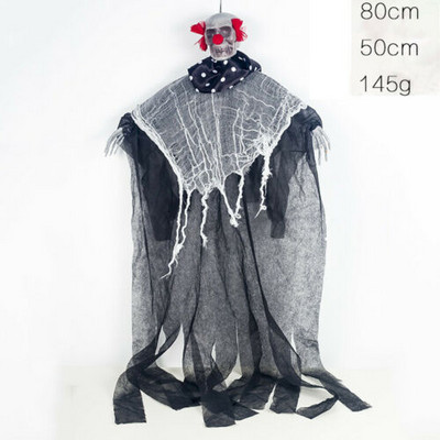 Skeleton Halloween Hanging Ghost with Hand Scary Haunted House Horror Prop Decor