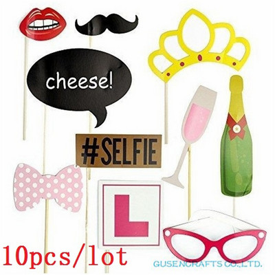 Props Married Photo Booth Props Photobooth Favoruri de nunta Ochelari Carte de hârtie Mască amuzantă Decor pentru petrecere Apel foto