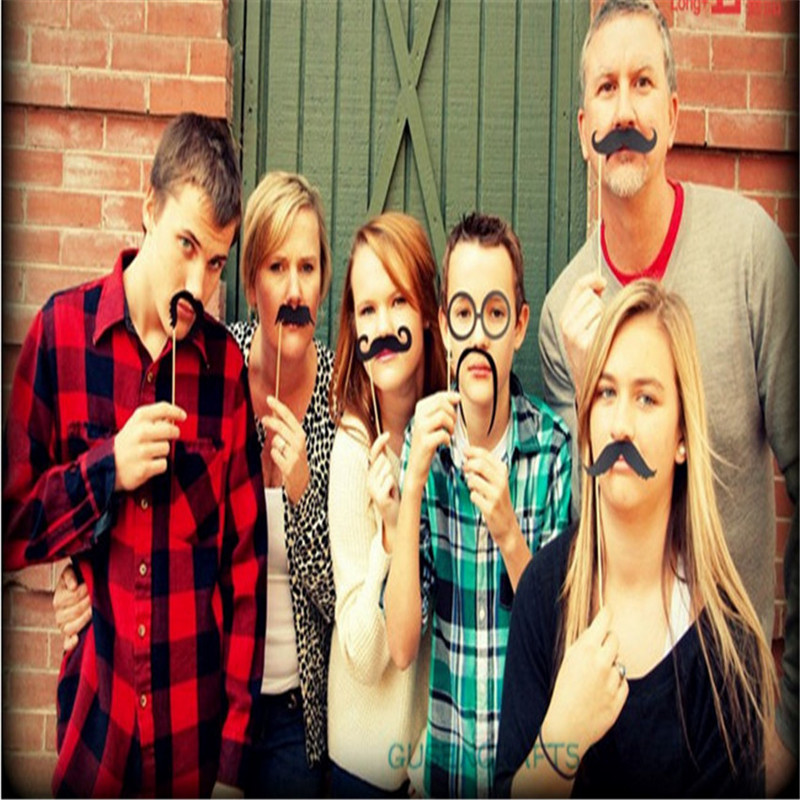 Props Married Photo Booth Props Photobooth Favoruri de nunta Ochelari Carte de hârtie Mască amuzantă Decor pentru petrecere Apel foto