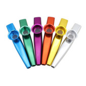 ģitāra mūzikas instruments kazoo alumīnija sakausējums metāla mūzikas mīļotājs mūzikas instruments 12*2.5cm