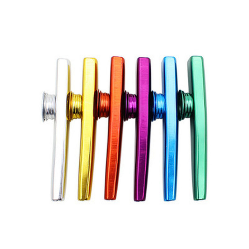 gitara muzikos instrumentas kazoo aliuminio lydinio metalo muzikos mylėtojas muzikos instrumentas 12*2,5cm