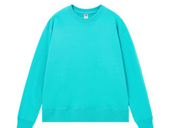 Vaba ühevärviline pikkade varrukatega ümarkaelusega pluus meestele