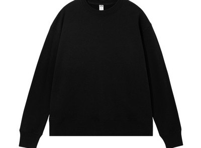 Vaba ühevärviline pikkade varrukatega ümarkaelusega pluus meestele