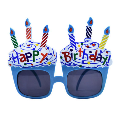 1 buc ochelari la mulți ani, amuzanți, ochelari de vedere, lumânări, ochelari de soare, ochelari de petrecere, accesorii pentru petreceri, cadou de zi de naștere pentru copii