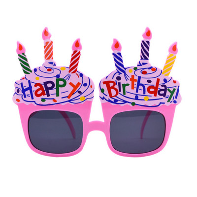 1 buc ochelari la mulți ani, amuzanți, ochelari de vedere, lumânări, ochelari de soare, ochelari de petrecere, accesorii pentru petreceri, cadou de zi de naștere pentru copii